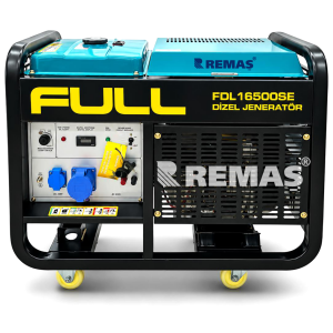 FULL FDL 16500 SE Marşlı 16.5 kVA Monofaze Dizel Jeneratör