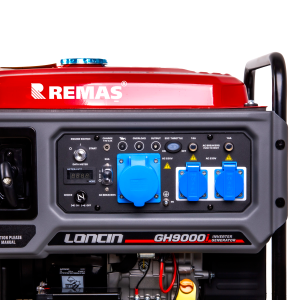 Loncin GH9000i EUR5 Marşlı İnvertörlü Monofaze Benzinli Jeneratör