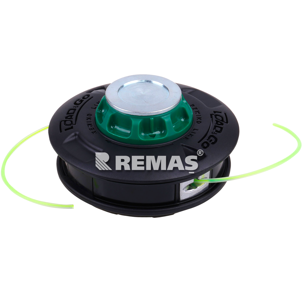 OLEOMAC Tırpan Misina Başlığı Otomatik 130 mm  LOAD & GO *METAL