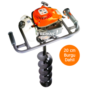 Oleo-Mac MTL 51 EUR5 Benzinli 20 CM Toprak Burgu Makinası