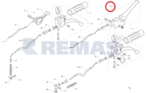 Levye - Stop Emniyet Kilidi Antrac320 - Antrac350 - Antrac360 - Antrac510
