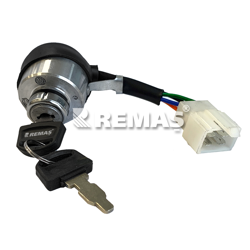 Kontak Anahtarı Benzinli Motor ve Genset Uyumlu - 4 Kablolu