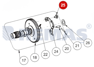 Perçin Dekompresyon ANTOR AD320 Dizel Motorlar