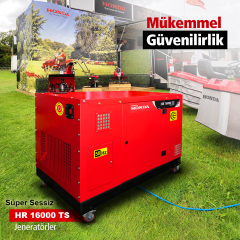 Honda HR 16000 TS Kabinli Marşlı 16 kVA Benzinli Jeneratör