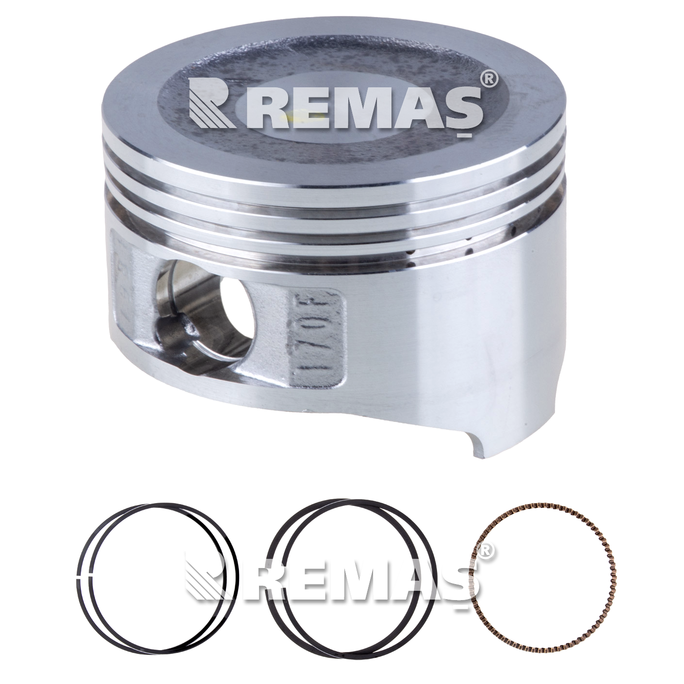 Piston Segman Standart 210F - LC170 - WM170 - YM170F  (70 mm) Benzinli Motor