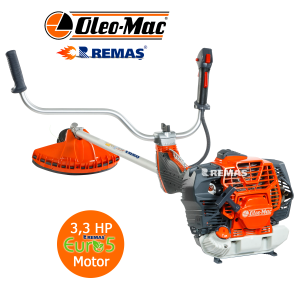 Oleo-Mac 754 Master EUR5 3.3 HP Benzinli Motorlu Amortisörlü Yan Tırpan