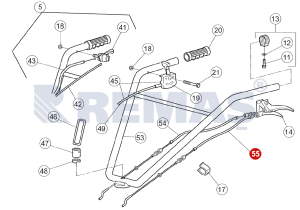 İleri Vites Teli ANTRAC 160 HOBBY Çapa Makinesi