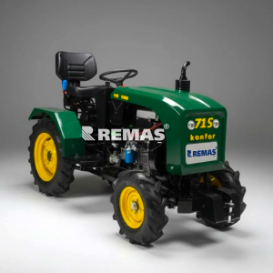 Taral 71 S Konfor Oturaklı Mini Traktör 25 HP Arkadan Frezeli Çapa Makinası