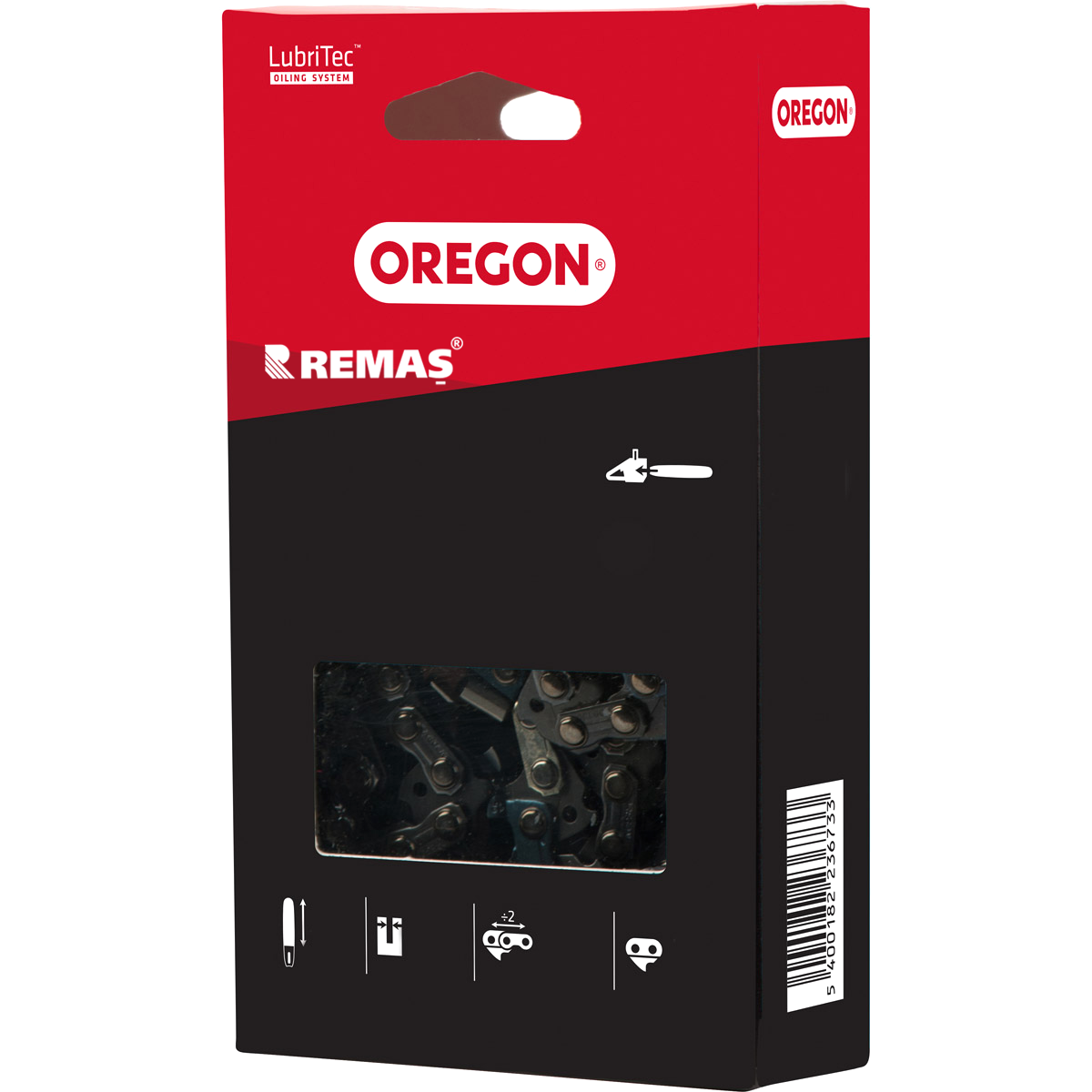 Oregon 73LPX068E Kesik Zincir 34 Diş 3/8 Köşeli