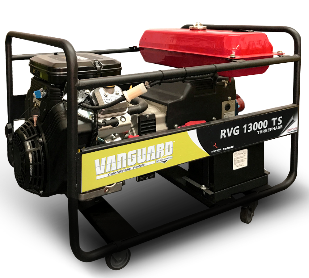 Vanguard RVG 13000 TS Trifaze Marşlı 13 kVA Benzinli Jeneratör
