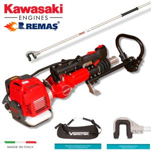 Kawasaki Tekna Vibrotek TK 5000 K Teleskopik Zeytin Badem Silkme Meyve Hasat Makinesi