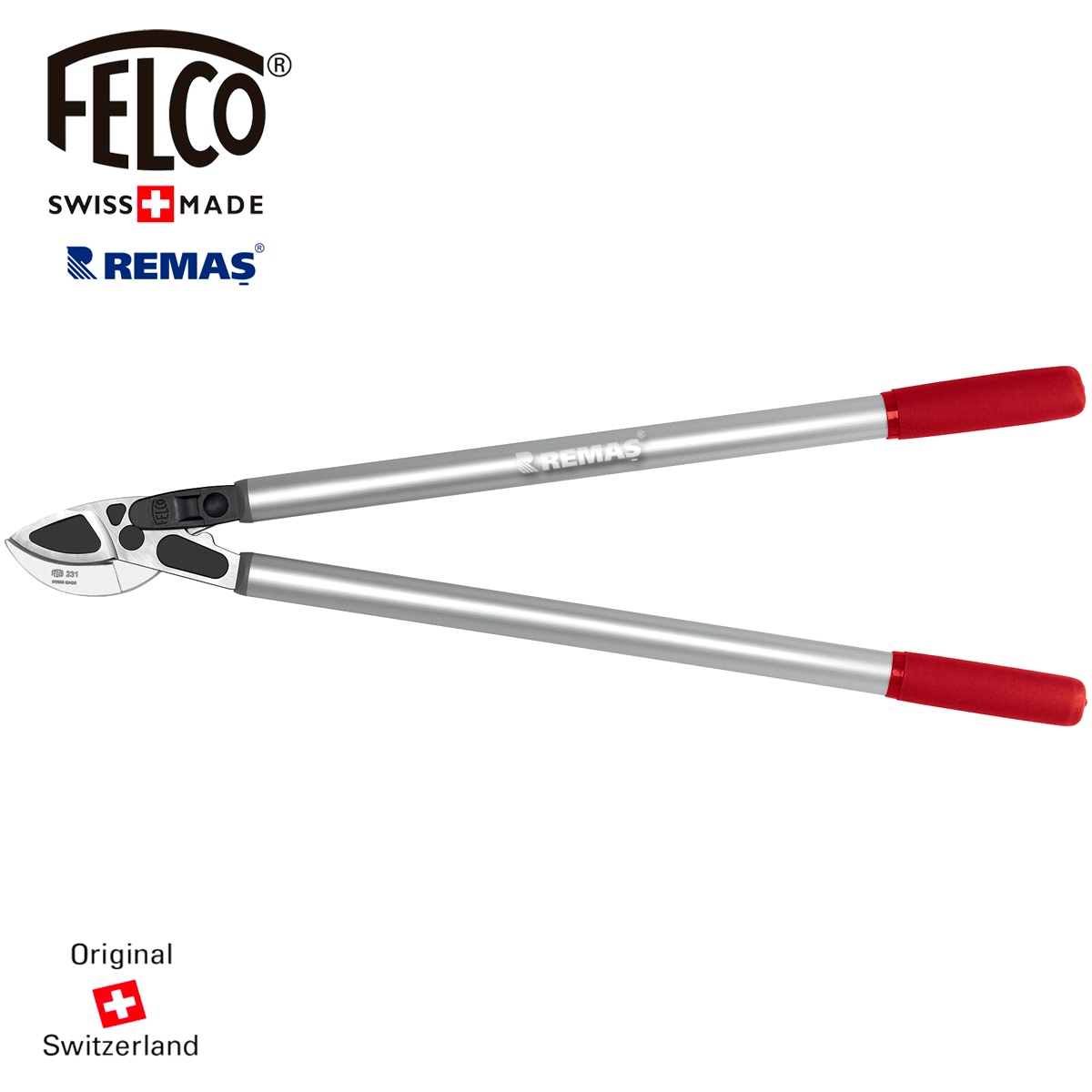 Felco 231 Anvil 80 cm Alüminyum Eğik Kalın Dal Budama Makası