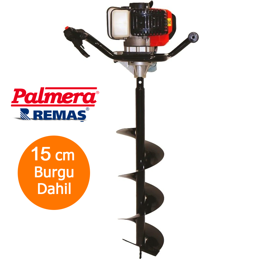 Palmera ZLAG520B5 EUR5 15 CM Benzinli Motorlu Toprak Burgu Makinası