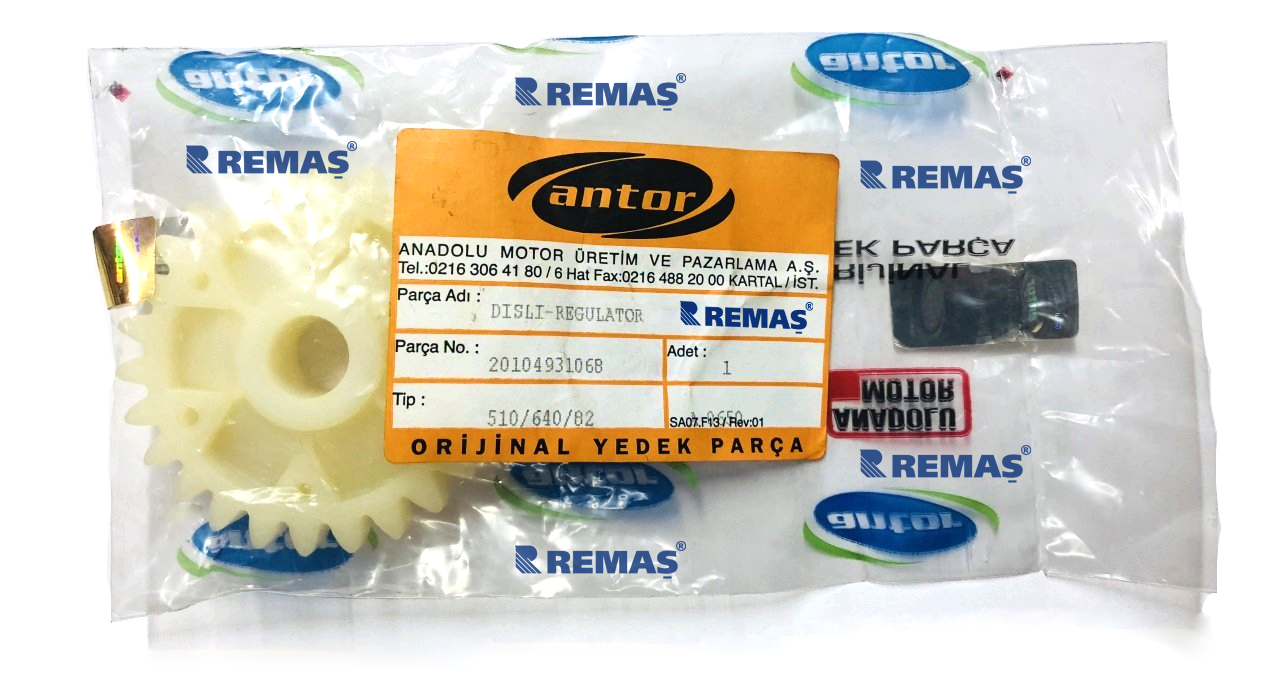 Regülatör Dişlisi ANTOR 3LD510 4LD640 - 4LD820 Motor