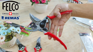 Felco 100 Roze Gül Budama Makası 21 cm Sağ-Sol El By-Pass Gül Makası