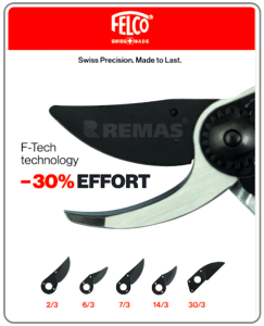 Üst Bıçak Felco 2- Felco 4 - Felco 11 - Felco 400 Makaslar