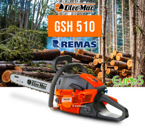 Oleo-Mac GSH 510 EUR5 Benzinli Motorlu Testere 3 HP Ağaç Kesme Makinası