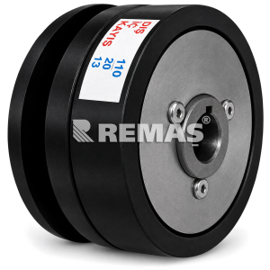Otomatik Kavrama Balatalı 11 cm - 20 mm - 13'lük Kayış Kompaktör - Perdah Makinaları