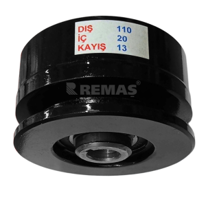 Otomatik Kavrama Balatalı 11 cm - 20 mm - 13'lük Kayış Kompaktör - Perdah Makinaları