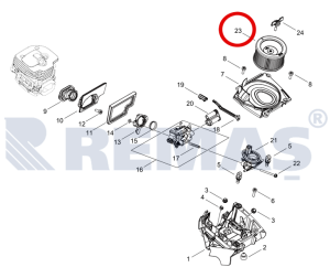 Hava Filtre Elemanı ECHO CS 7310SX Testereler