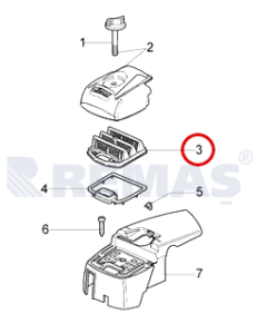 Hava Filtresi OLEOMAC 947 - 952 - GS520 Testere