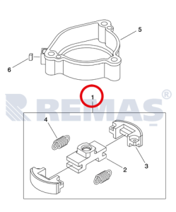 Balata ECHO HCR165 - HCR185 Çit Biçme Makinesi