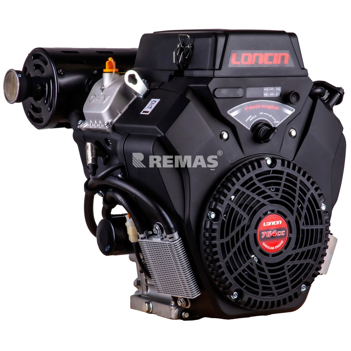 Loncin LC2V80FD-B EUR5 Marşlı 25.5 HP Yatay Milli Jeneratör Tip Benzinli Motor
