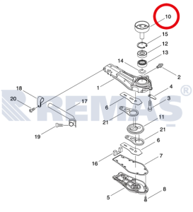 Balata Kovanı - Balata Yuvası ECHO HCR165 - HCR185 Çit Biçme Makinesi