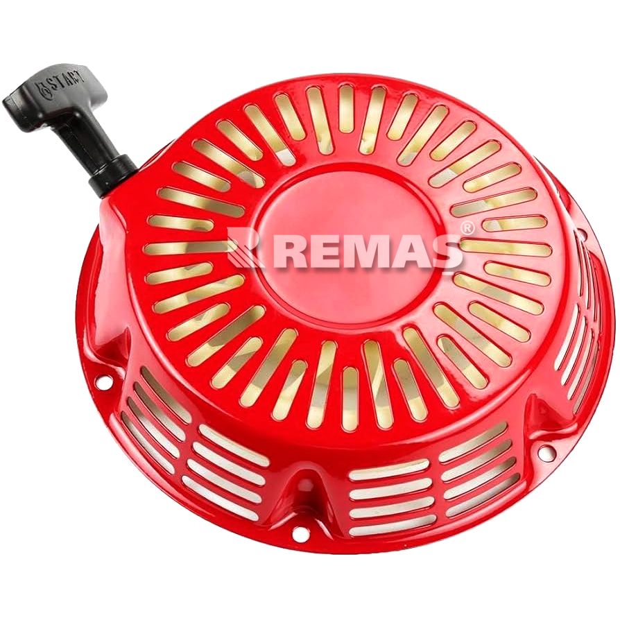 Starter Mekanizması Kırmızı İp Çekme Kapağı 11 HP - 13 HP Motorlu 5.5 kVA - 8 kVA Benzinli Genset