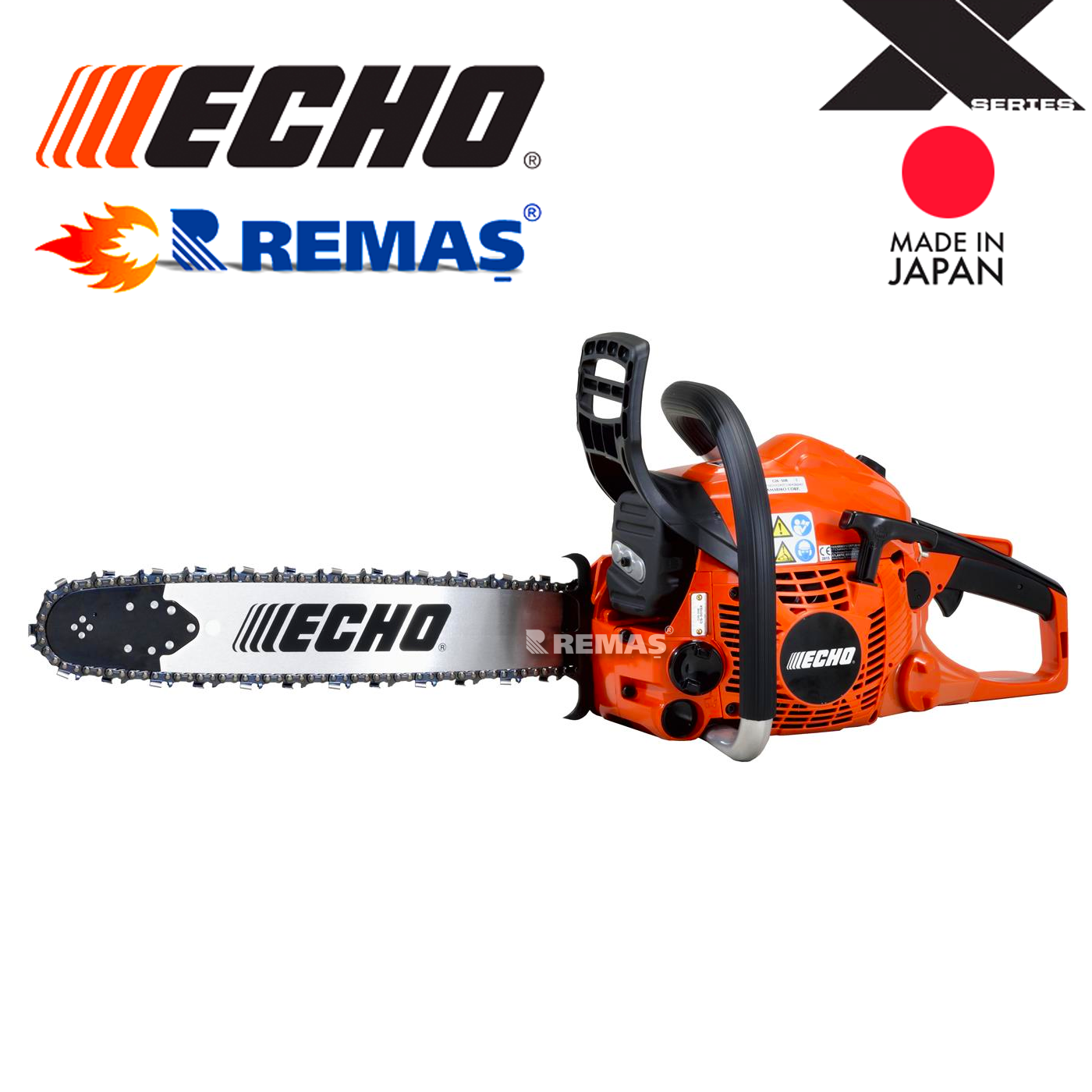 Echo CS501 SX 3.5 HP Ağaç Kesme Makinası Benzinli Motorlu Testere