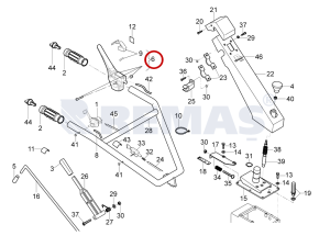 Debriyaj Kolu Bertolini 215 Çapa Makinesi