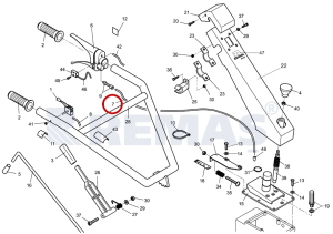 Debriyaj Teli Bertolini 215 Çapa Makinesi