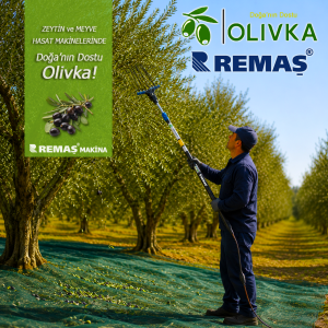 Olivka OLV 3600 Teleskopik Zeytin Silkme Makinesi