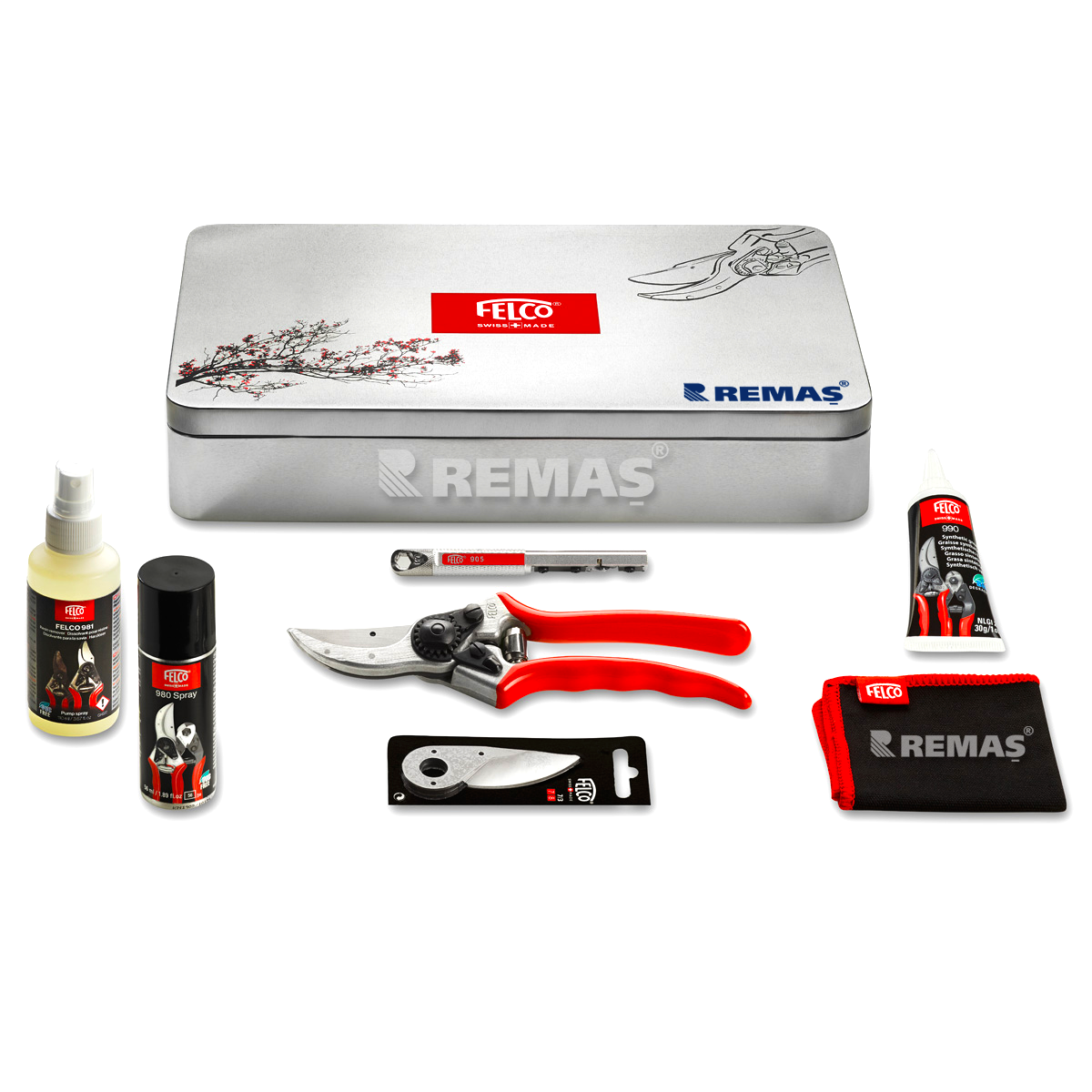 Felco 2 Budama Makası + Bakım Seti