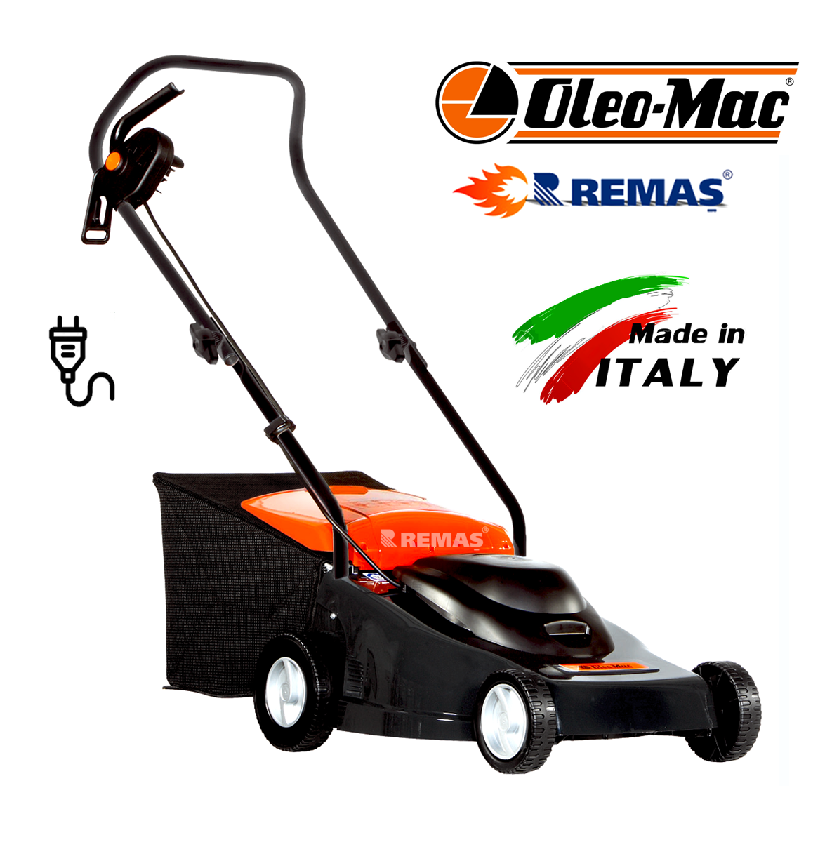 Oleo-Mac K 40 P Elektrikli 1300 Watt Çim Biçme Makinası