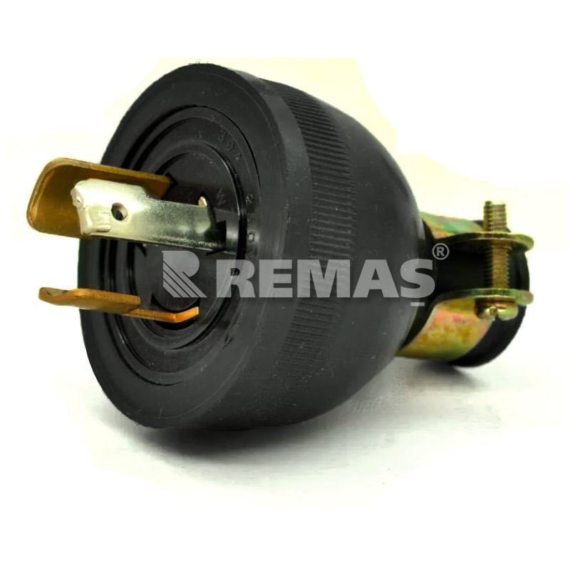 Amerikan Fiş - AC Çıkış Fişi 3 Bacaklı Çevirmeli Model