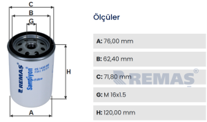 Şampiyon CS1430 M8 Yakıt Filtresi - Mazot Filtresi