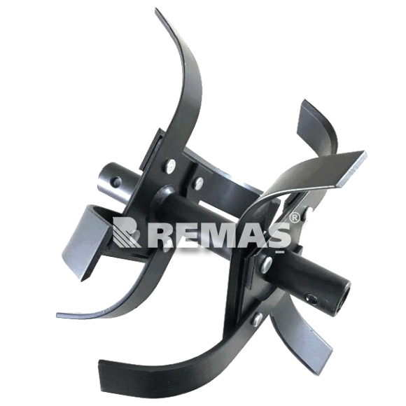 Çapa Bıçağı 8'li Sol PUBERT MESO 35P C2 R80 Benzinli Çapa Makinesi