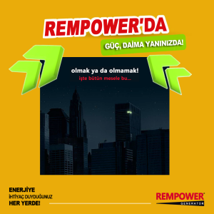 Rempower RG 13000 E Marşlı 13 kVA Monofaze Benzinli Jeneratör