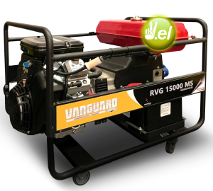 15 kVA Vanguard Monofaze Marşlı Benzinli Jeneratör Rempower RVG 15000 MS