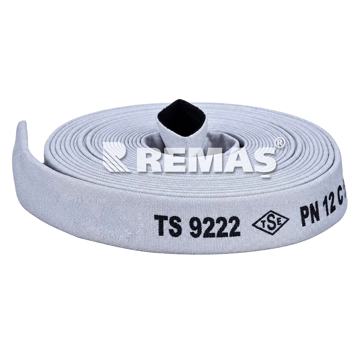 Verici Bez Yangın Hortumu Beyaz Düz Dokuma İçi PVC 2'' inç - 3'' inç - 4'' inç (Seçenekli)