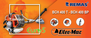 Oleo-Mac BCH 400 S EUR5 Yan Tip 2.0 HP Benzinli Motorlu Tırpan