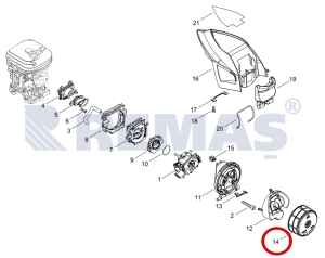 Hava Filtresi ECHO CS4510 ES - CS4920 Testereler