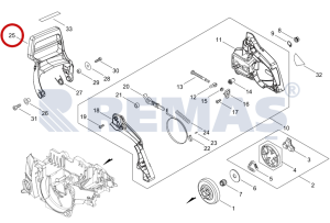 Fren Kol ECHO CS4510 - CS4920 Testereler