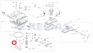 Subap Emme ANTOR 4LD640 - 4LD820 Motor