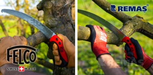Felco 640 Kavisli Kılıflı 27 cm Ağaç Dal Kesme Budama Testeresi