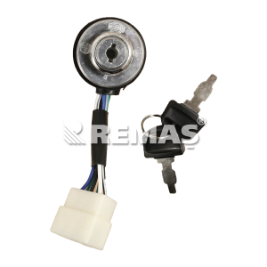 Kontak ve Anahtarı Benzinli Motor ve Jeneratör *6 Kablolu