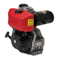 Antor AD 320 Yatay Milli 6.5 HP Marşlı Dizel Motor