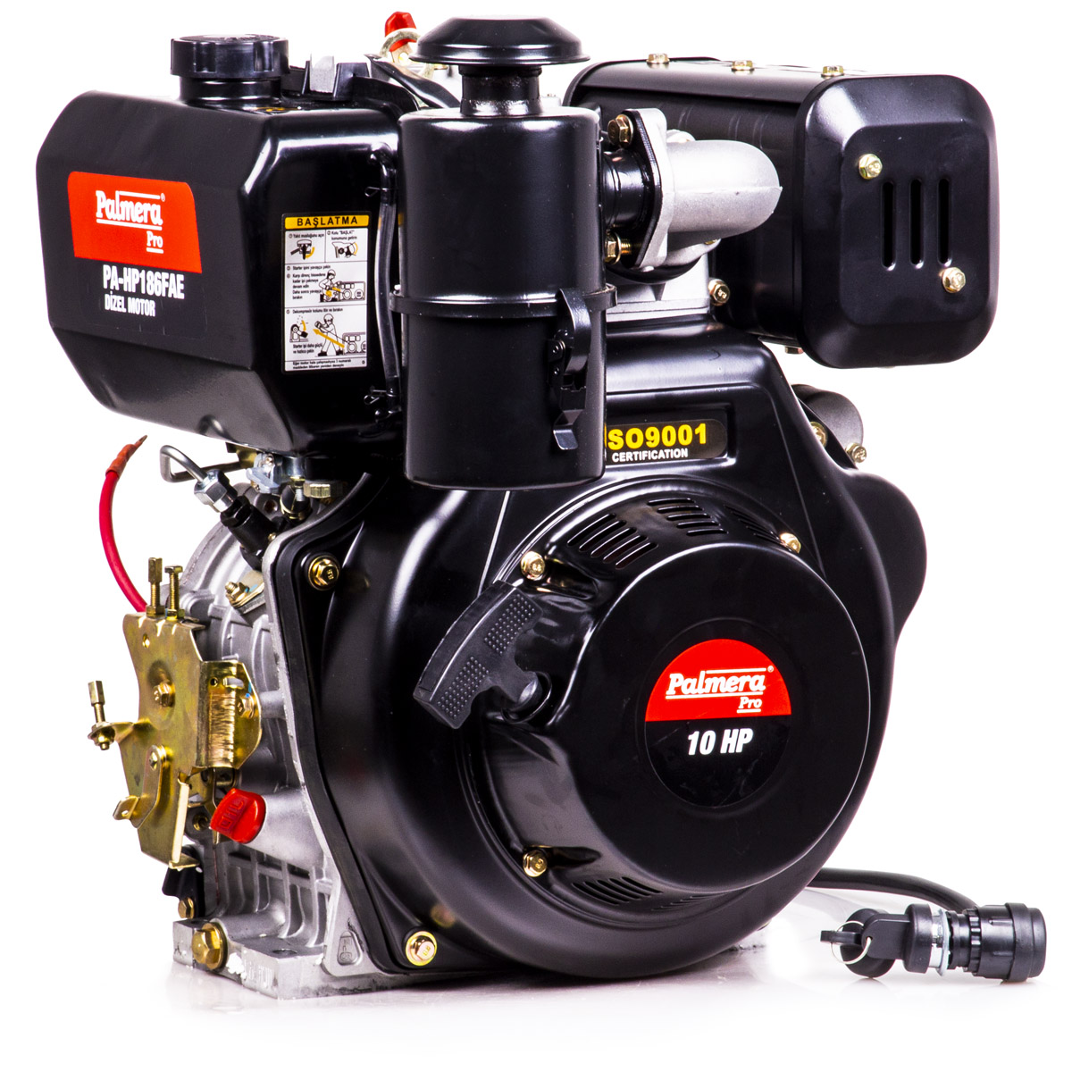 Palmera PA-HP186FAE Marşlı 10 HP Dizel Tek Motor