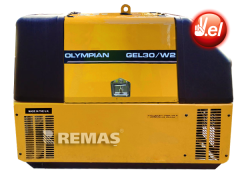 30 kVA Kabinli Otomatik CAT Olympian Dizel Jeneratör GELH 30